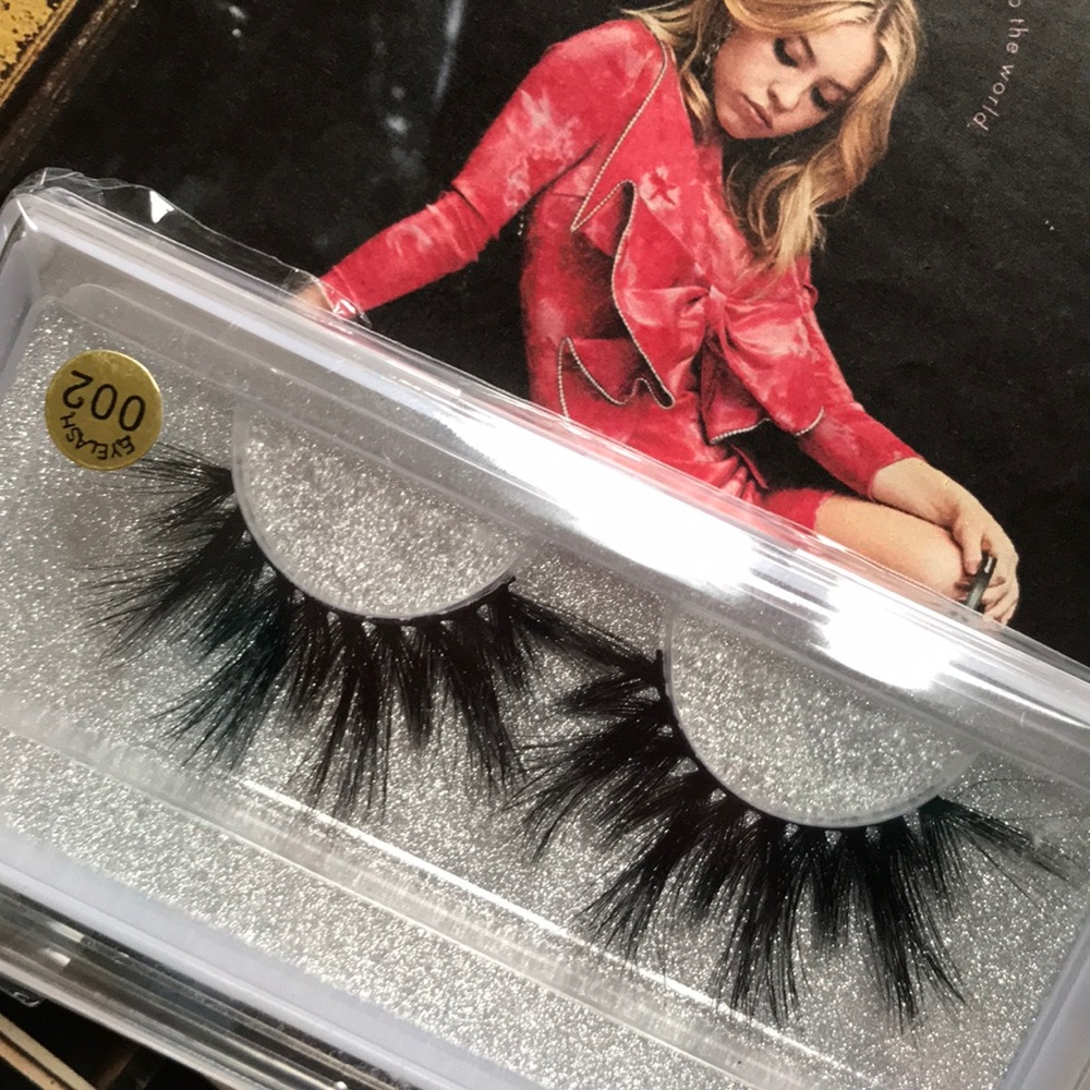 25MM 3-D mink eyelashes extra long extra thick #2